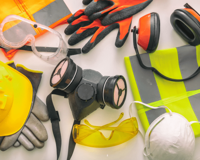 Safety Gear for Lawning